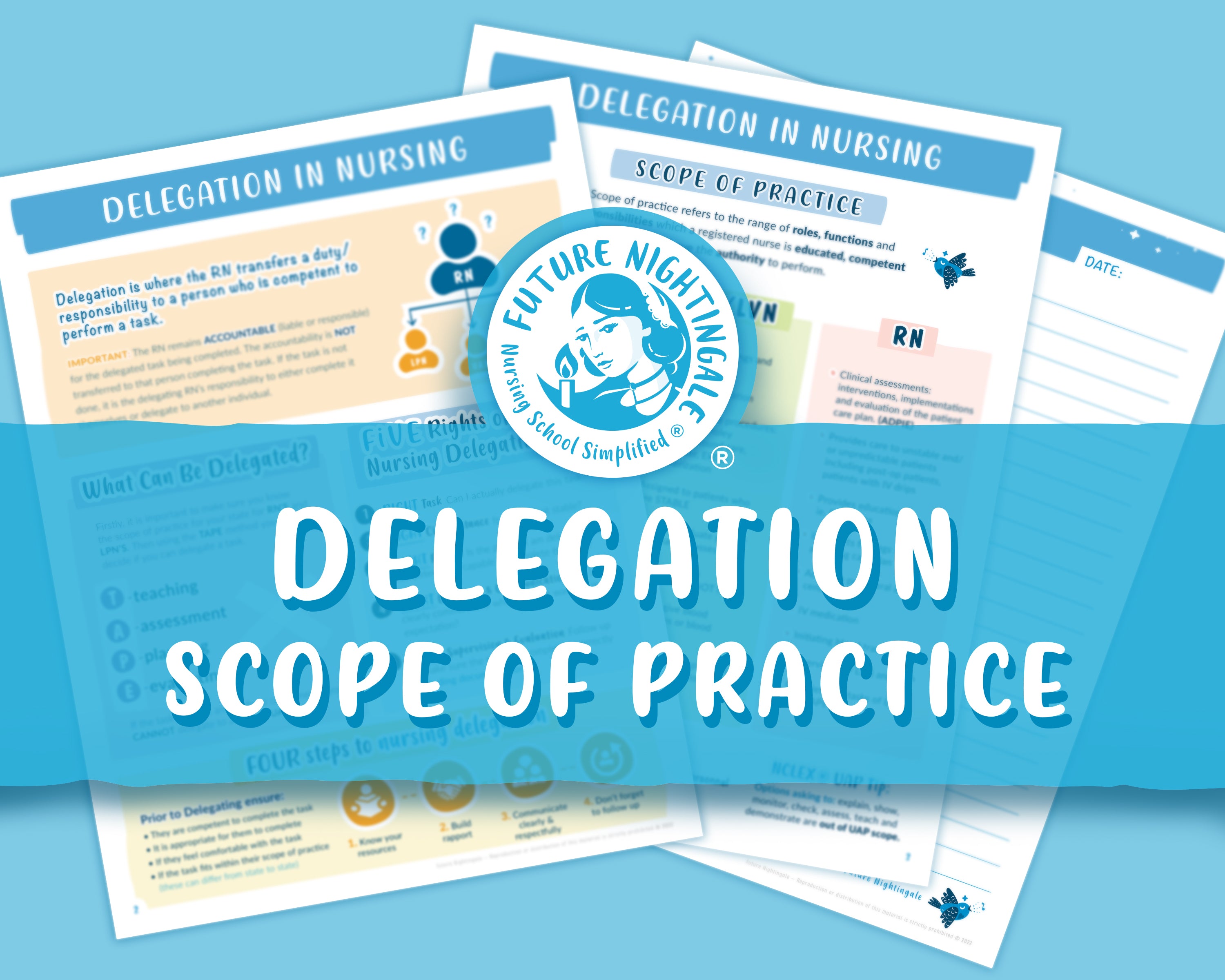 Delegation / Scope of Practice  | 3pp