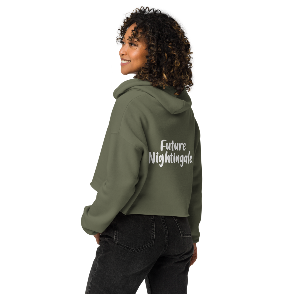 Women's Fleece Crop Hoodie