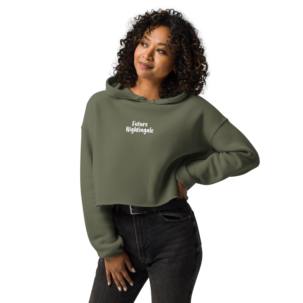 Women's Fleece Crop Hoodie